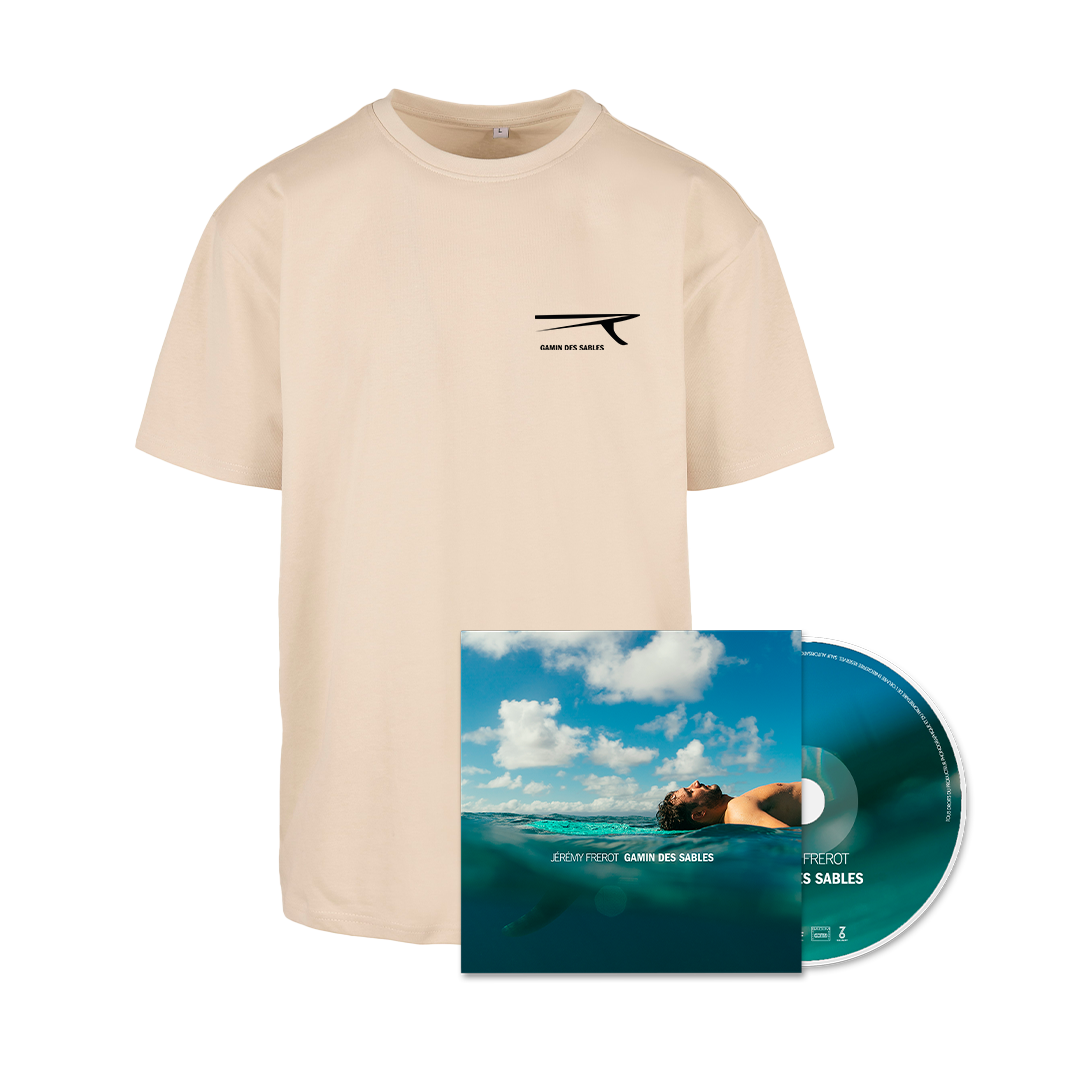 Pack CD + Tee-shirt "Gamin des sables"