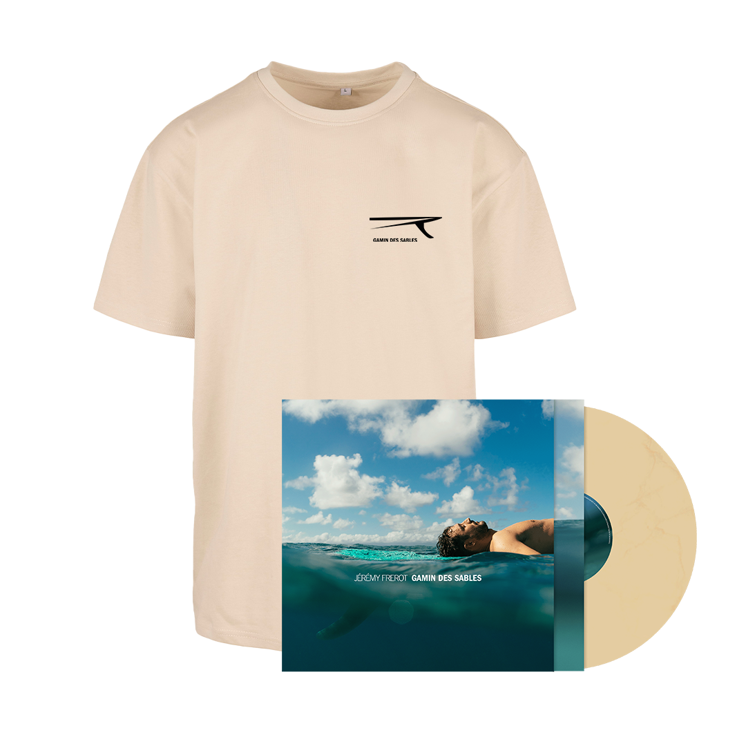 Pack Vinyle Sable + Tee-shirt "Gamin des sables"